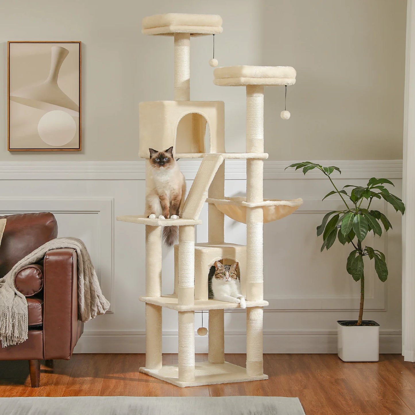 Arbre à Chat XXL 180 cm - Mon Chat Perché