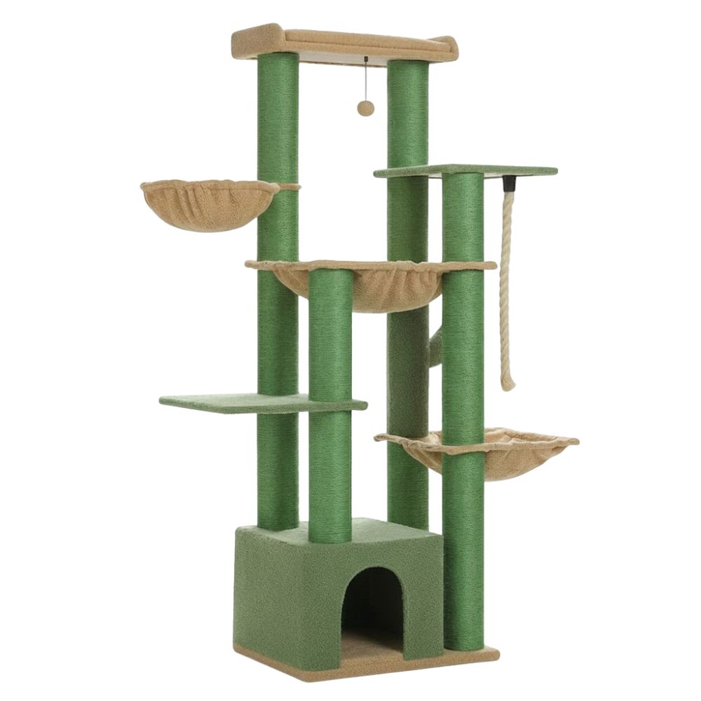 Arbre à Chat Solide pour Maine Coon Grande Surface 170cm