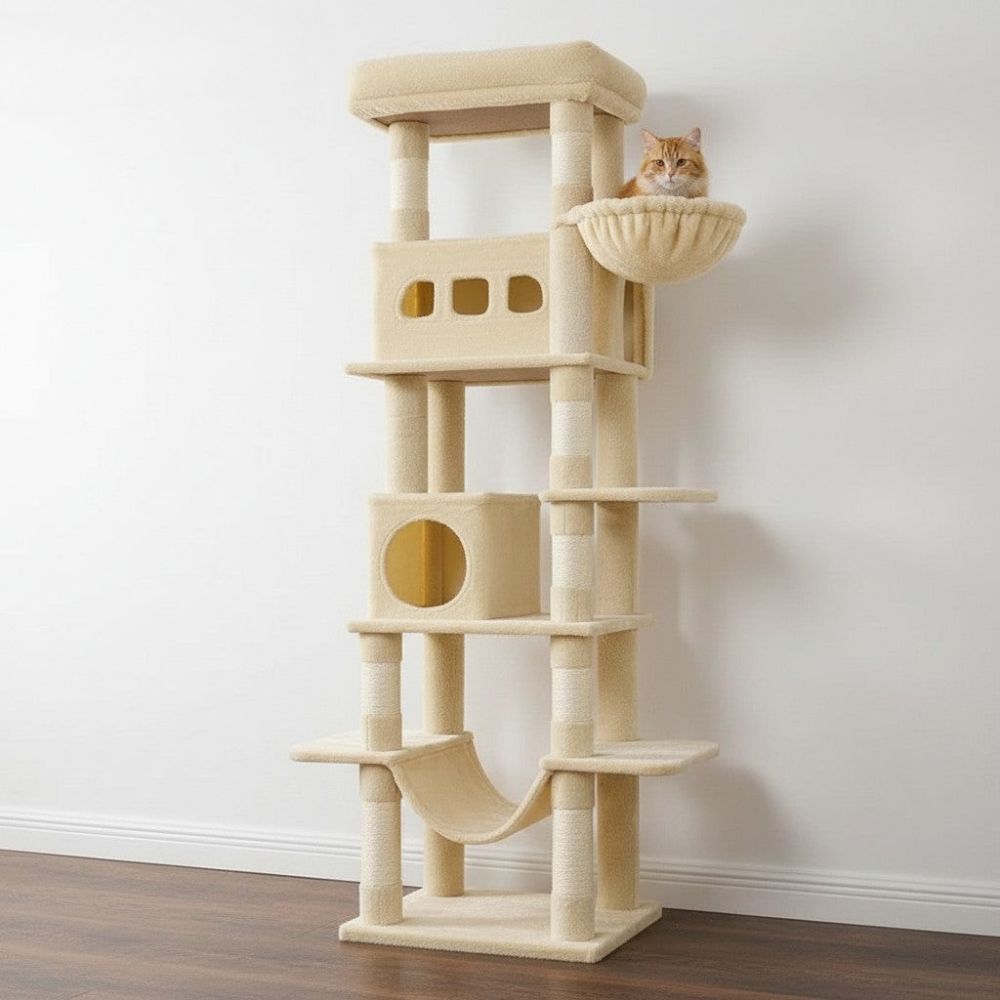 Arbre à Chat XXL Poteaux Massifs 10cm 170cm