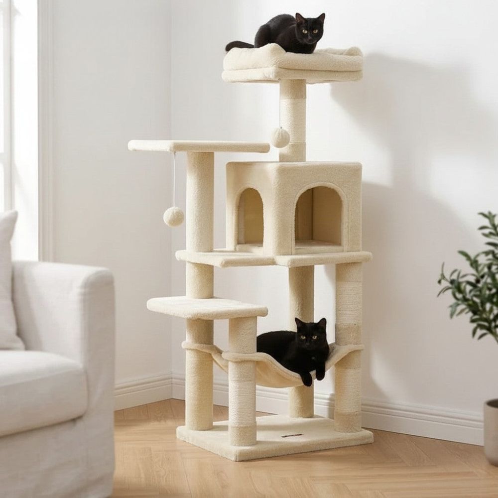 Arbre à Chat Design Haut de Gamme 110cm