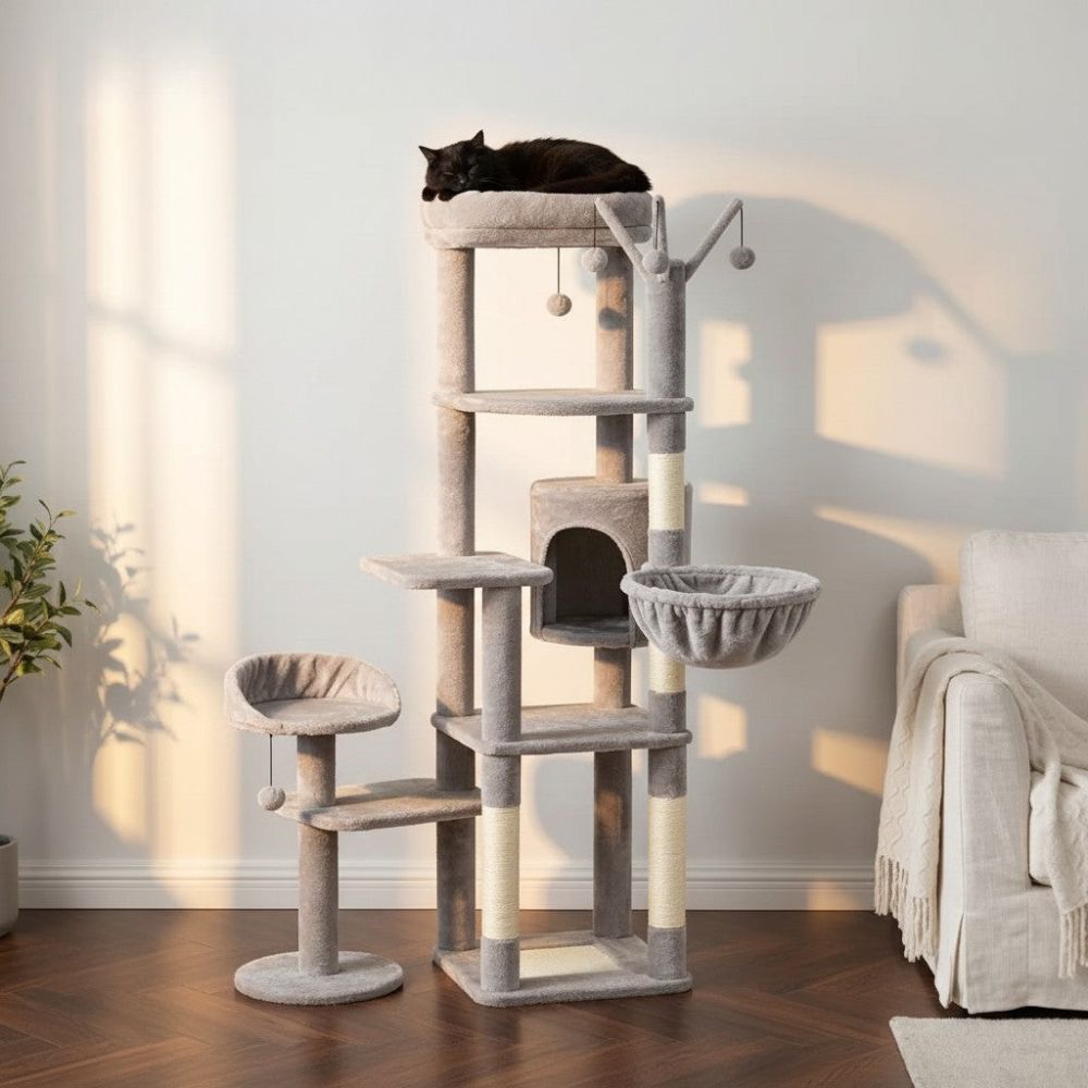 Arbre à Chat XXL Grand Gabarit Base 90x84cm