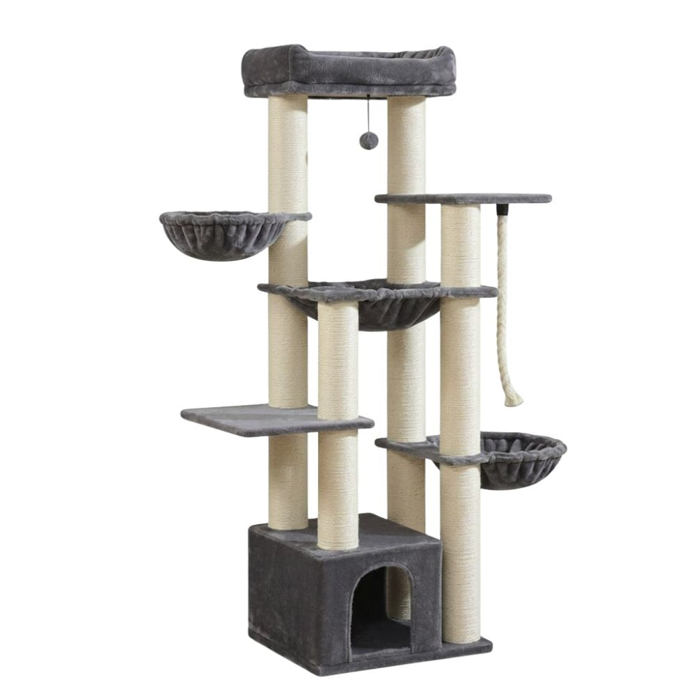 Arbre à Chat Solide pour Maine Coon Grande Surface 170cm