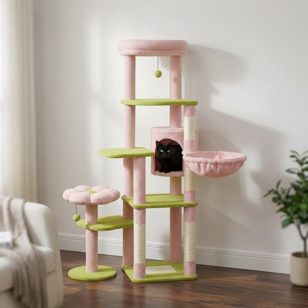 Arbre à Chat XXL Grand Gabarit Base 90x84cm