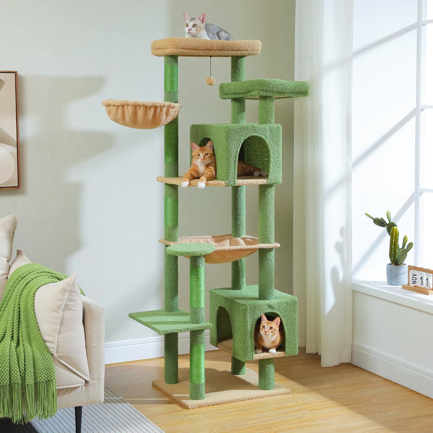 Arbre à chat XXL 175 cm - Mon Chat Perché