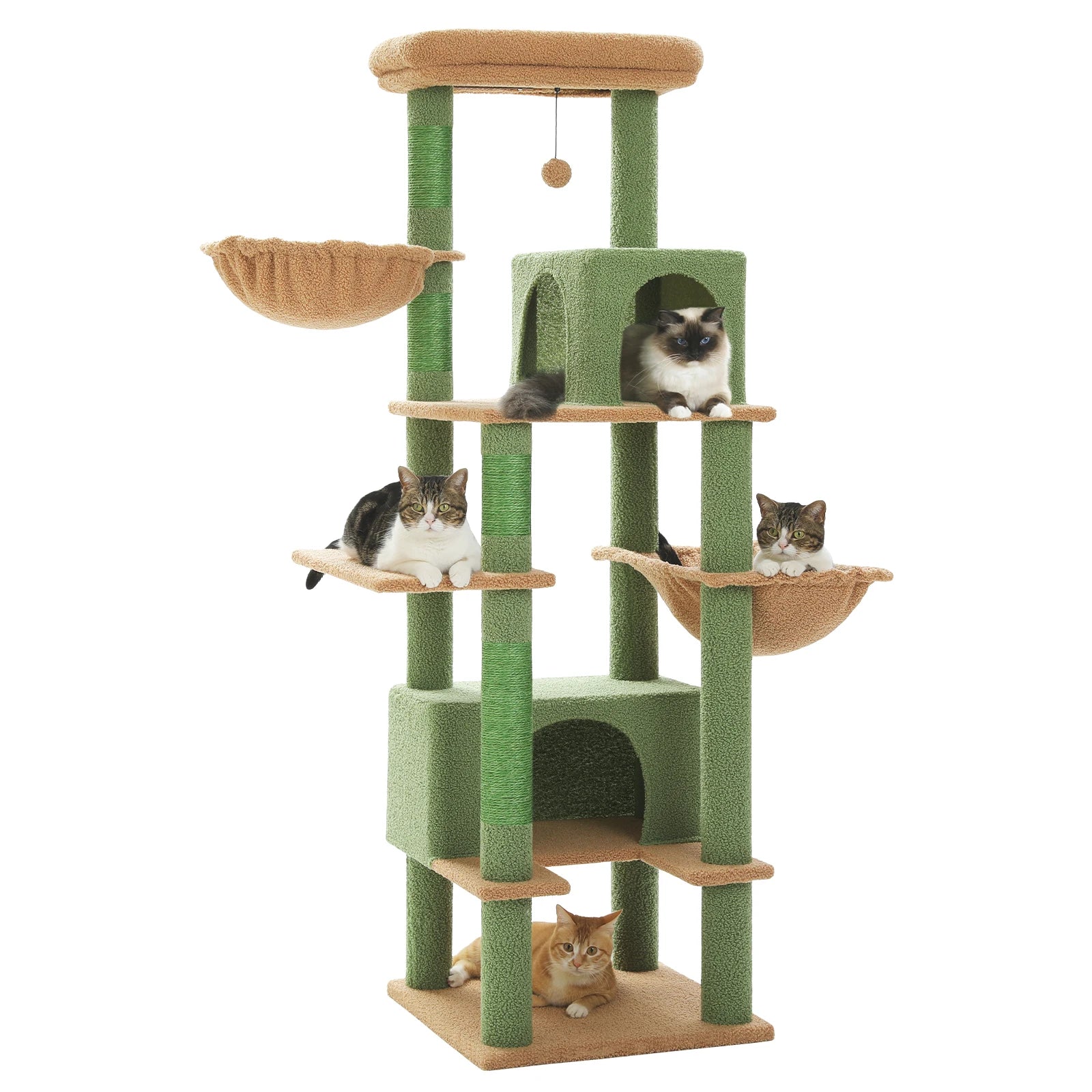 Arbre à chat Design Multi-niveaux - Mon Chat Perché