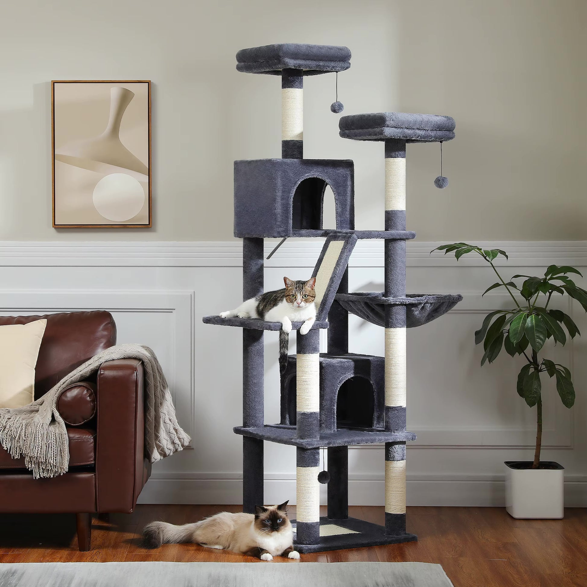 Arbre à Chat XXL 180 cm - Mon Chat Perché