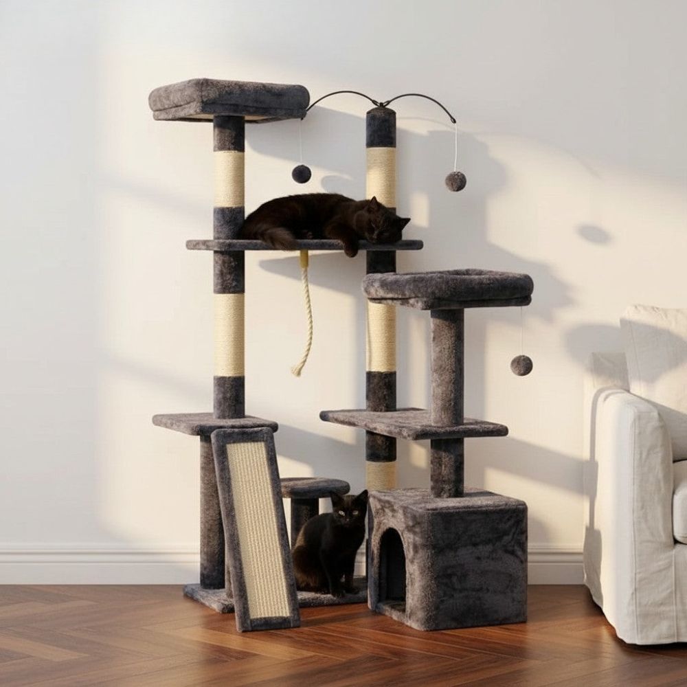 Arbre à Chat Adulte Design Stable 135cm