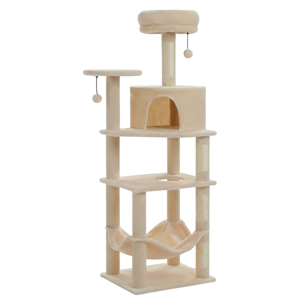 Arbre à Chat au Beau Design Épuré 140cm