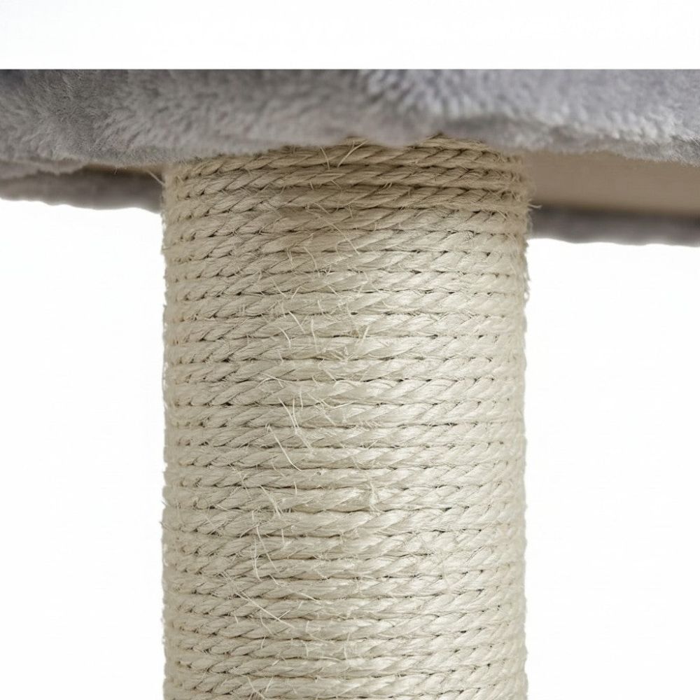 Arbre à Chat avec Cabane Maison Petit Espace 80cm