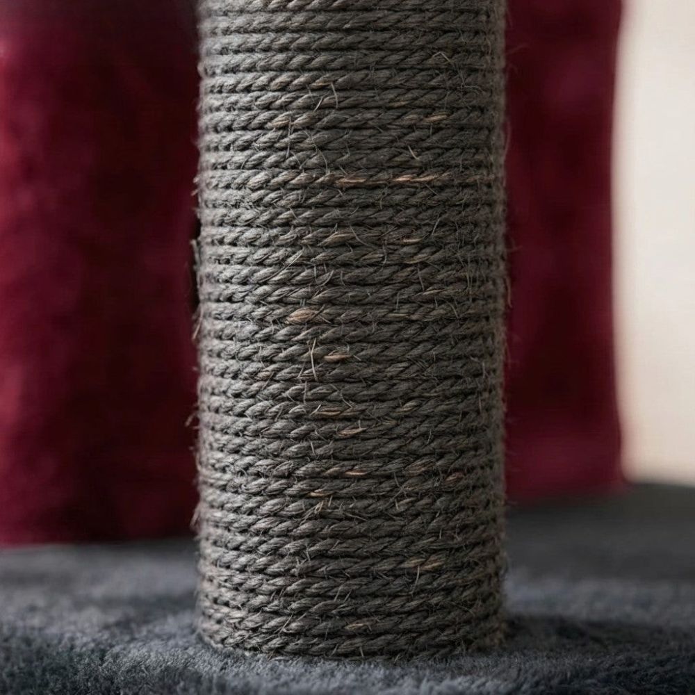 Arbre à Chat Beige avec Hamac Suspendu 170cm