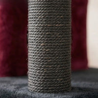 Arbre à Chat Beige avec Hamac Suspendu 170cm