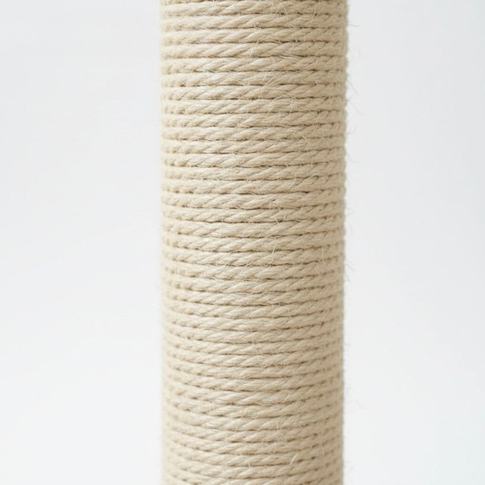 Arbre à Chat Beige avec Trou de Passage 164cm