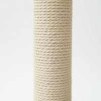 Arbre à Chat Beige avec Trou de Passage 164cm
