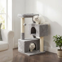Arbre à Chat Beige Format Compact Économique 80cm