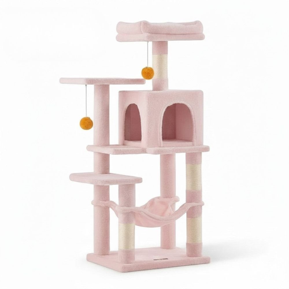 Arbre à Chat Beige Format Standard 110cm