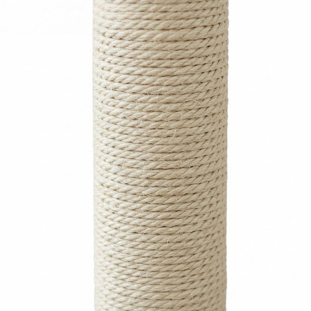 Arbre à Chat Beige Robuste Multi-Chats 140cm
