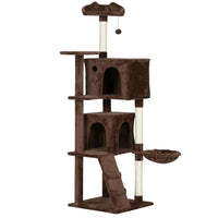 Arbre à Chat d'Angle au Design Moderne 140cm
