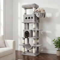 Arbre à Chat d'Angle XXL Grande Hauteur 170cm
