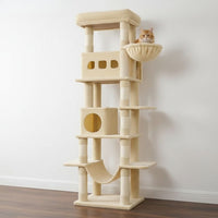 Arbre à Chat d'Angle XXL Grande Hauteur 170cm
