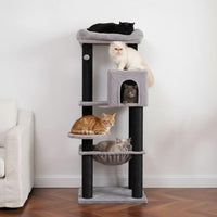 Arbre à Chat d'Angle XXL pour Grand Espace 147cm