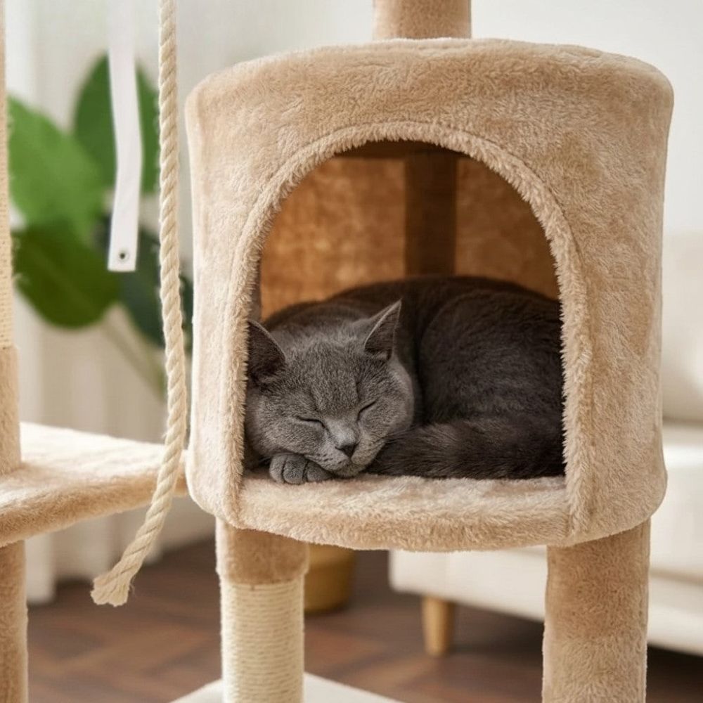 Arbre à Chat Design Accessible et Moderne 112cm