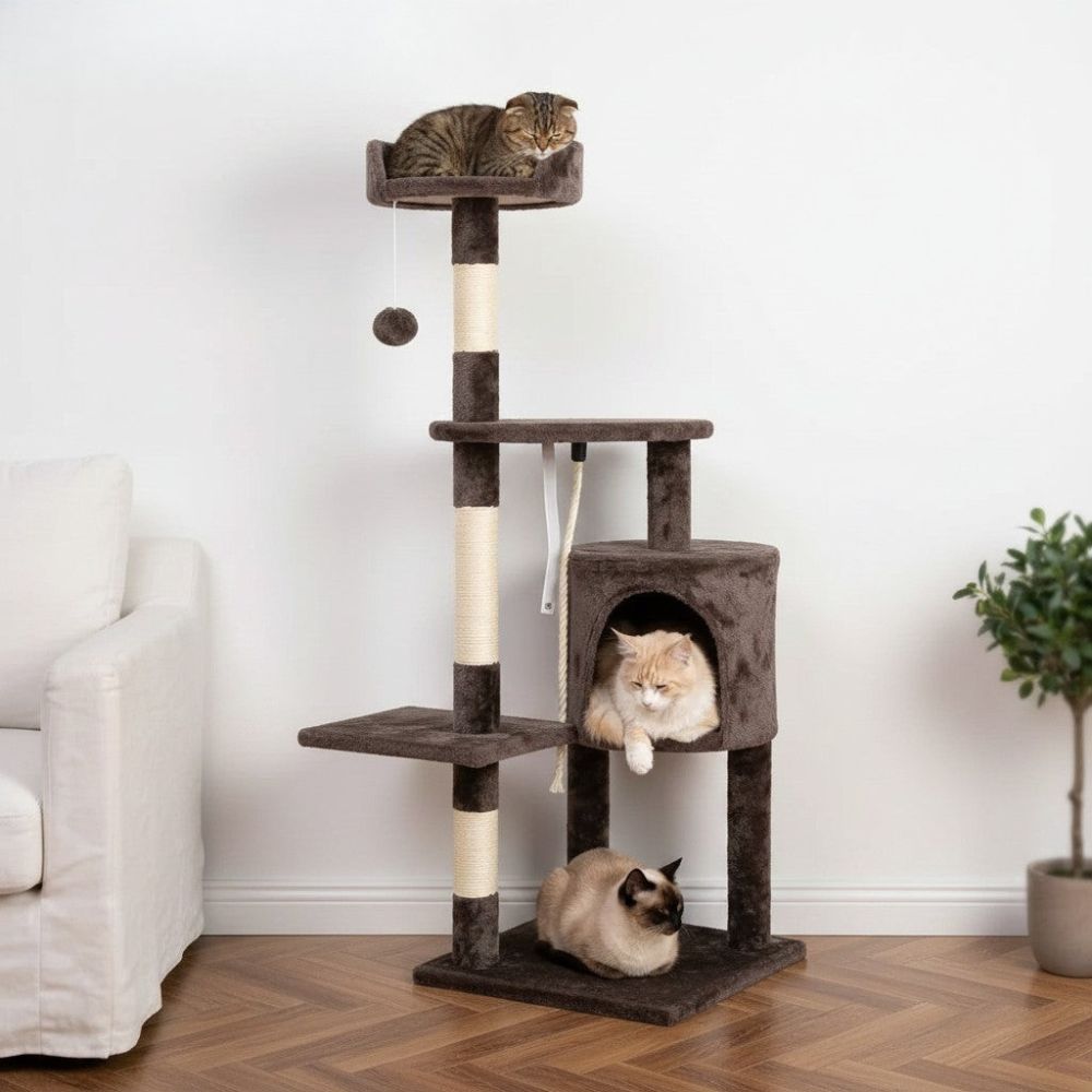 Arbre à Chat Design Accessible et Moderne 112cm