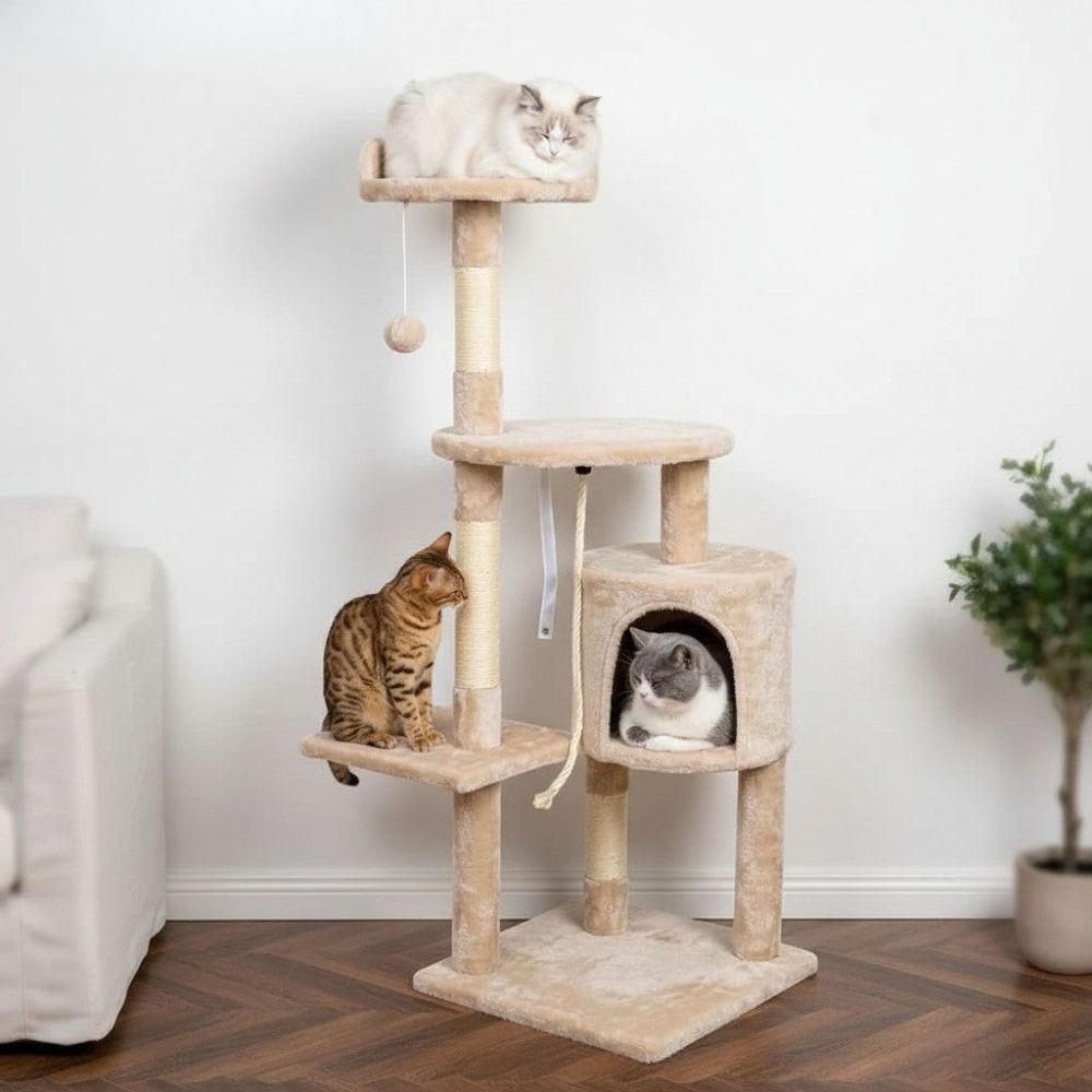 Arbre à Chat Design Accessible et Moderne 112cm