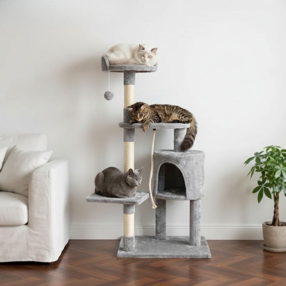 Arbre à Chat Design Accessible et Moderne 112cm