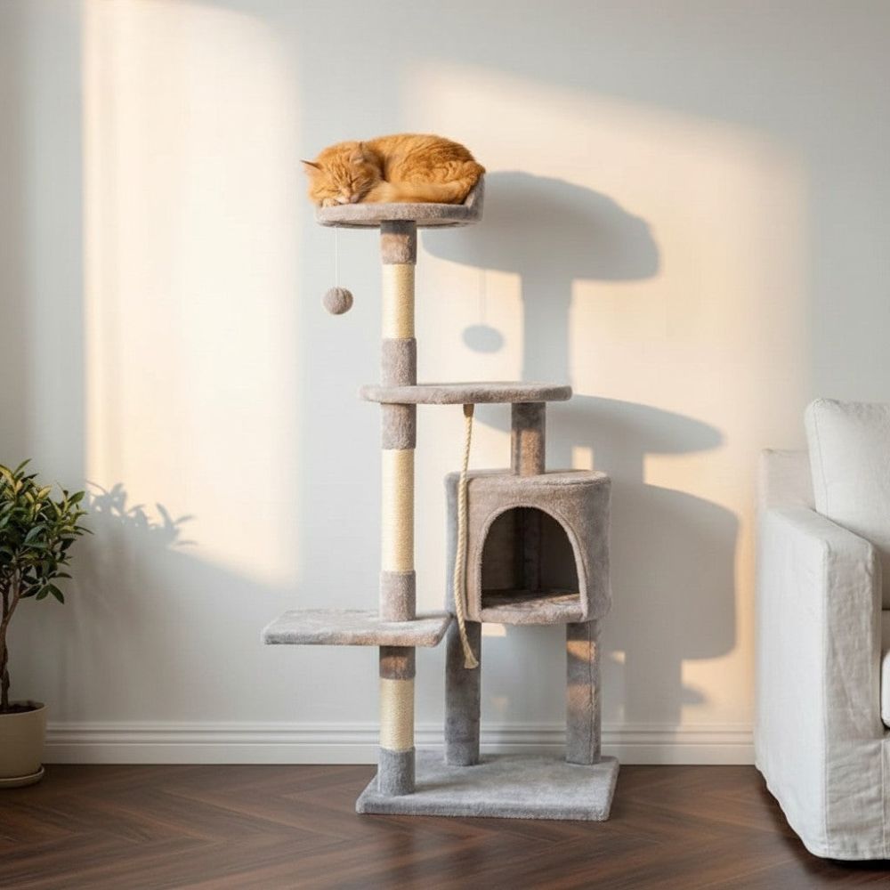 Arbre à Chat Design Accessible et Moderne 112cm