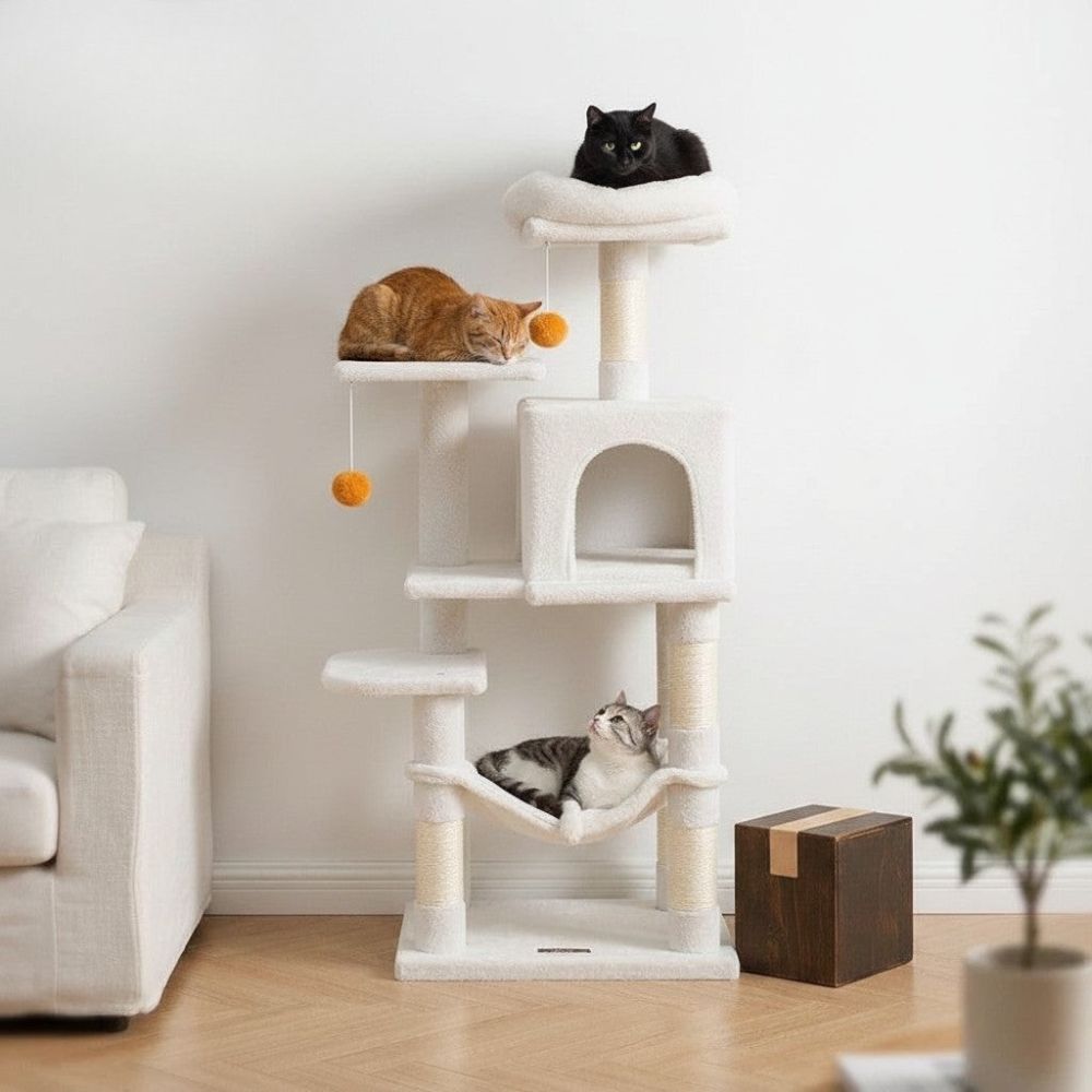 Arbre à Chat Design Haut de Gamme 110cm