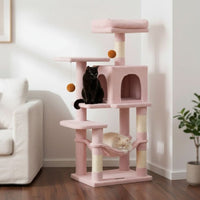 Arbre à Chat Design Moderne Multicolore 110cm
