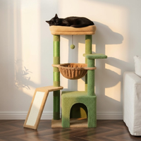 Arbre à Chat Design Nature Coloré 93cm