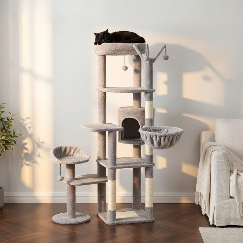 Arbre à Chat Design pour Maine Coon 175cm