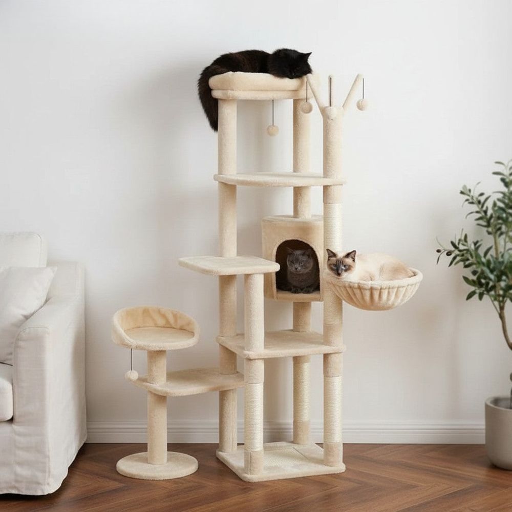 Arbre à Chat Design pour Maine Coon 175cm