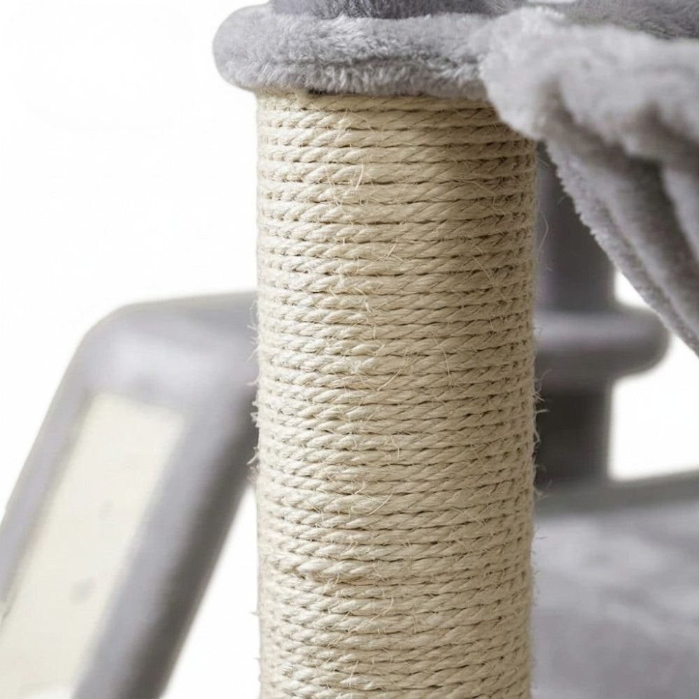 Arbre à Chat Design Scandinave Compact 80cm