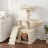 Arbre à Chat Design Scandinave Compact 80cm
