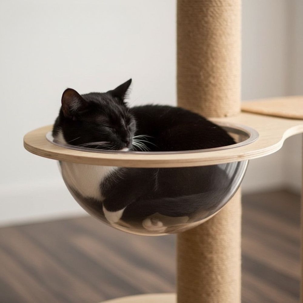Arbre à Chat du Sol au Plafond Sans Perçage 260cm