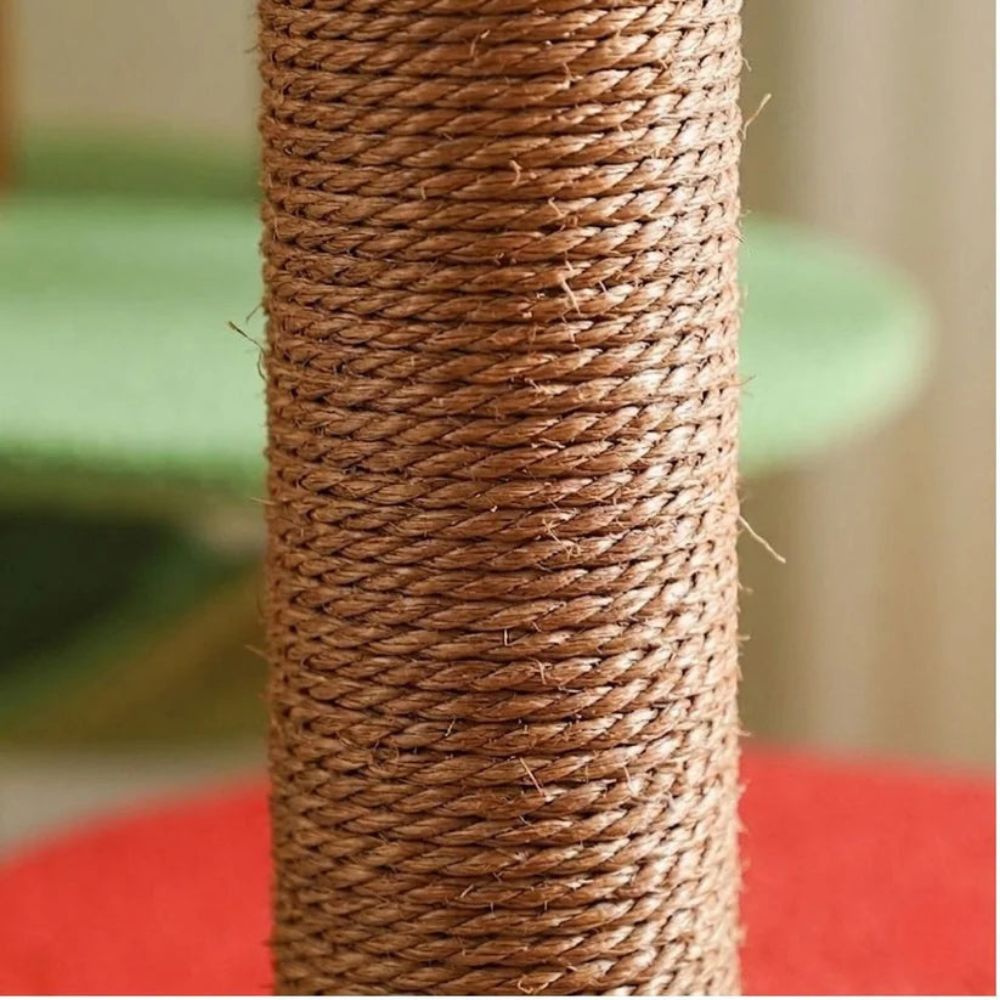Arbre à Chat Fixation Plafond Réglable 258cm