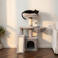Arbre à Chat Forme Cactus Compact et Original 80cm