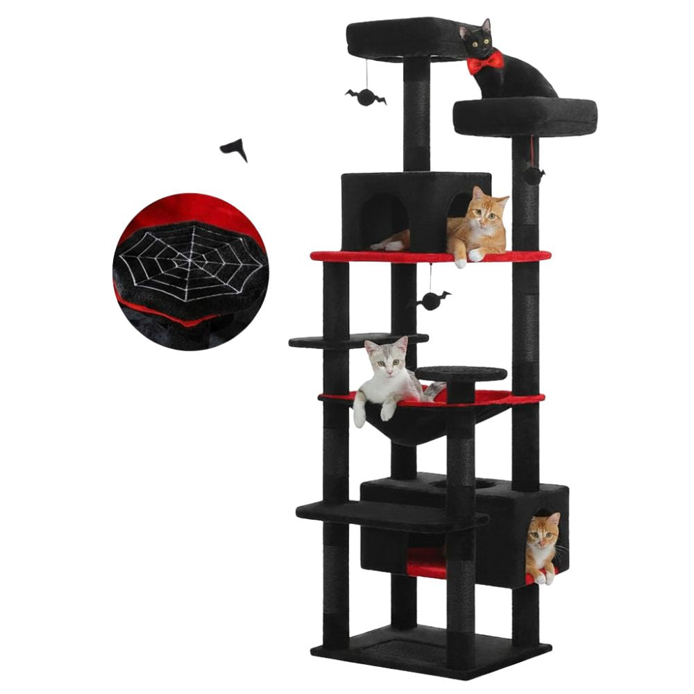 Arbre à Chat Forme Fleur Architecture Originale 205cm