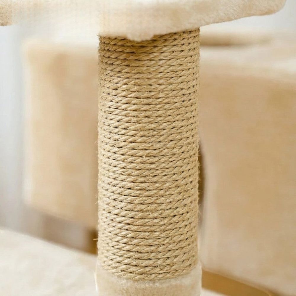 Arbre à Chat Forme Fleur Architecture Originale 205cm