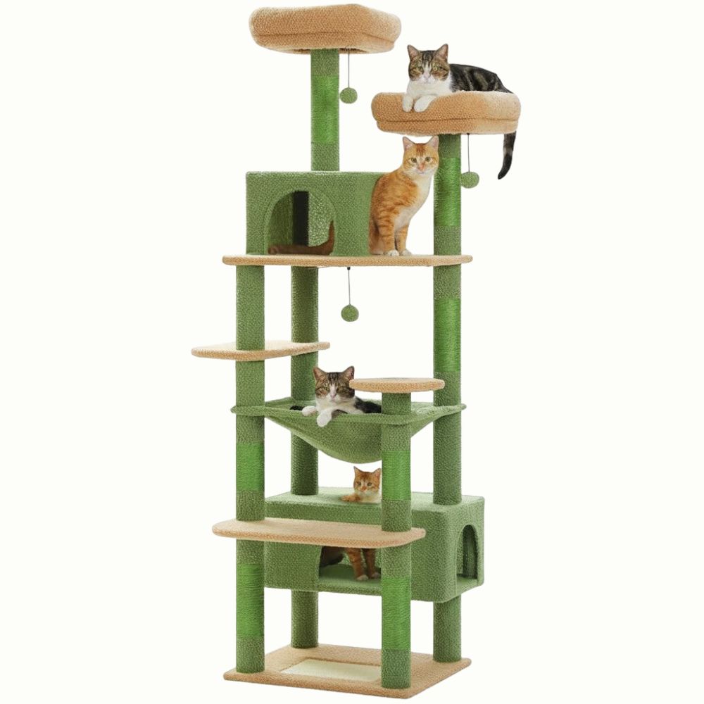 Arbre à Chat Forme Fleur Architecture Originale 205cm