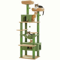 Arbre à Chat Forme Fleur Architecture Originale 205cm