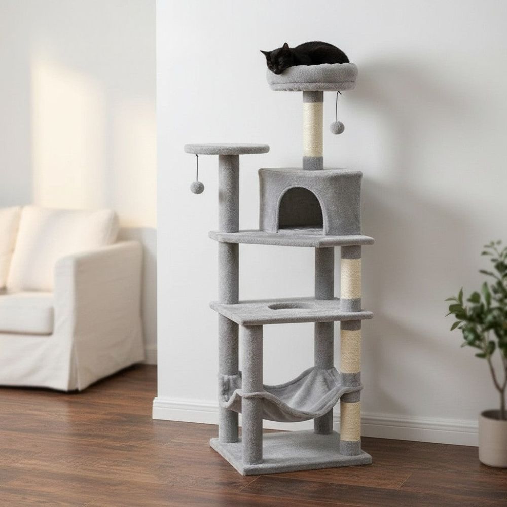 Arbre à Chat Griffoir Design Central 140cm