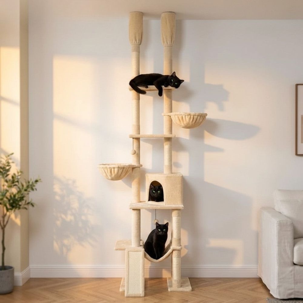 Arbre à Chat Hauteur Maximale Plafond 285cm