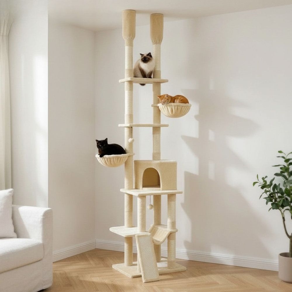 Arbre à Chat Hauteur Maximale Plafond 285cm