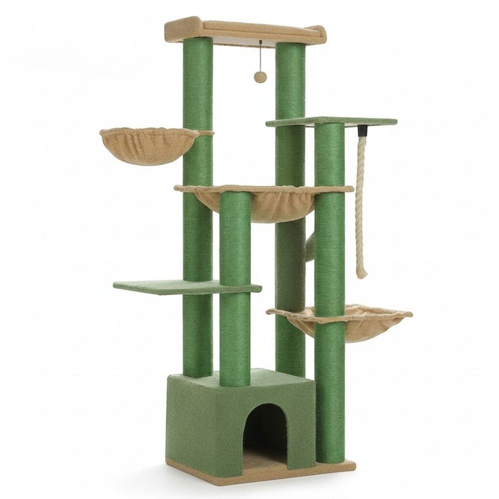 Arbre à Chat Maine Coon Adulte XXL Grande Largeur