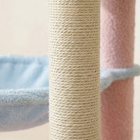 Arbre à Chat Maine Coon Gris Foncé Structure Imposante 205cm