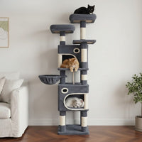 Arbre à Chat Maine Coon XXL Poteaux Renforcés 160cm
