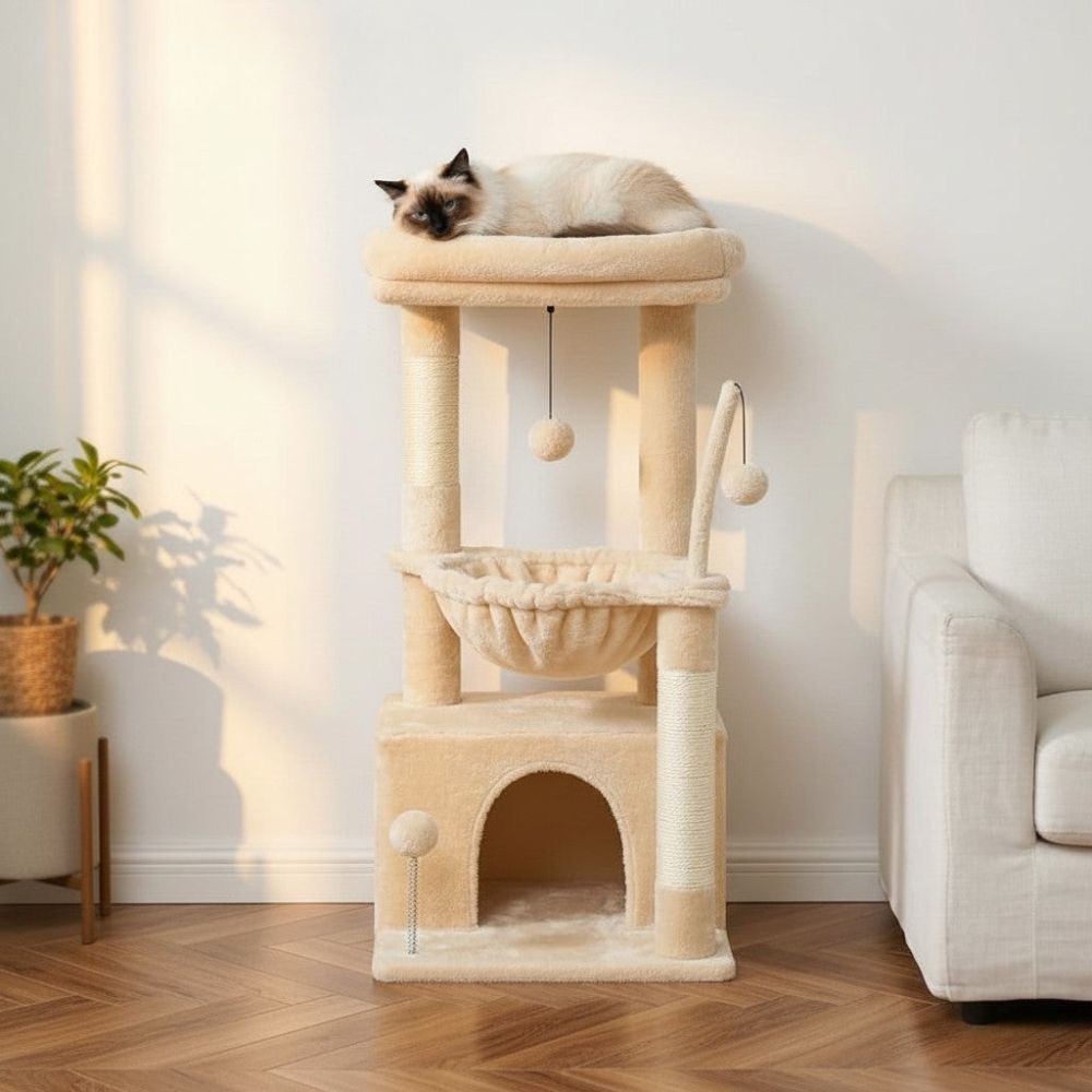 Arbre à Chat Petit Appartement Optimisé 84cm